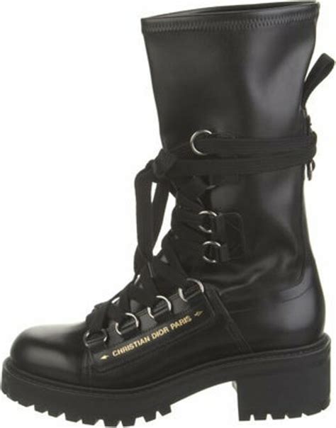 clear dior boots|dior leather boots for women.